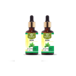 Khadi Care Herbal Basil Essential Oil - 60Ml (Pack of 2)